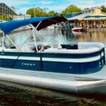 blue crest tritoon boat rental fits 11 passengers